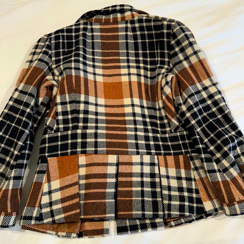 Rare- Vintage- L.A.M.B. Plaid jacket size 6 blazer coat - Picture 10 of 11